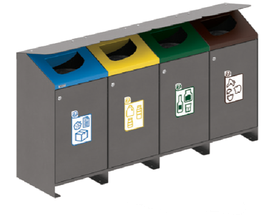 CORBEILLE DE TRI SÉLECTIF BERTAN