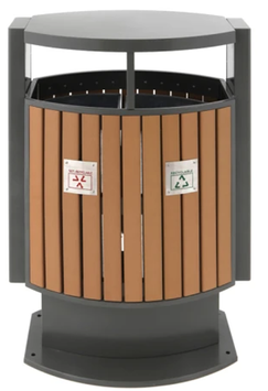 CORBEILLE TRI SELECTIF MONTANA 2 FLUX