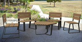 TABLE BASSE MACAO - Robinier