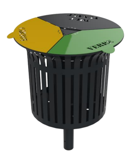 CORBEILLE TRI SELECTIF CARDY 3 FLUX