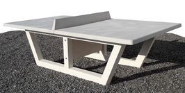 TABLE PING PONG BETON GRIS BRUT