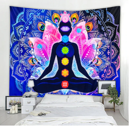 Arazzo mandala 7 chakra
