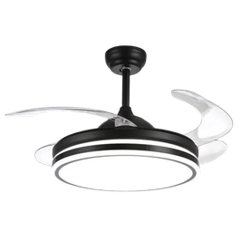 Ventilador negro UNIELECTRO