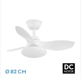Ventilador de techo DC cubico Abrila