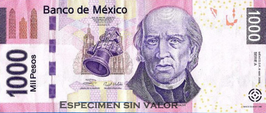 Valor $ 1000.00