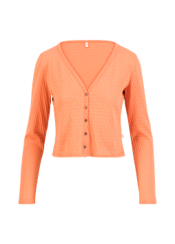 Blutsgeschwister Cardigan "Filigree Cardymagic", cat's paw red