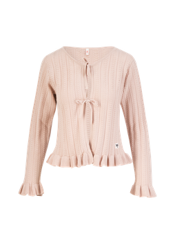 Blutsgeschwister Cardigan "Marie-Antoinette", rose blossom knit