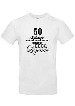 T-Shirt "50 Jahre - lebende Legende"