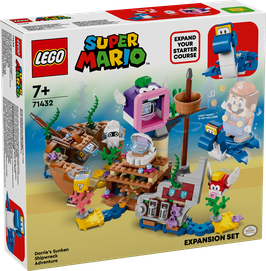 LEGO® Super Mario 71432 Dorrie und das versunkene Schiff – Erweiterungsset