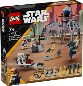 LEGO® Star Wars™ 75372 Clone Trooper™ & Battle Droid™ Battle Pack