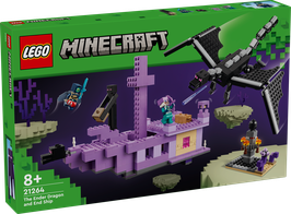 LEGO® Minecraft™ 21264 Der Enderdrache und das Endschiff