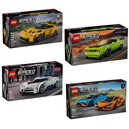 LEGO® Speed Champions August 2025 Neuheiten Bundle 77237 77238 77239 77240