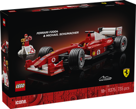 LEGO® Icons 11375 Ferrari F2004 und Michael Schumacher