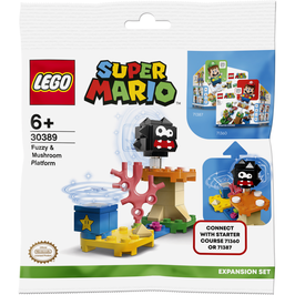 LEGO® Super Mario 30389 Fuzzy & Pilz-Plattform – Erweiterungsset