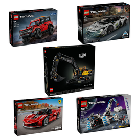 LEGO® Technic August 2025 Neuheiten-Bundle 42215 42214 42213 42212 42211