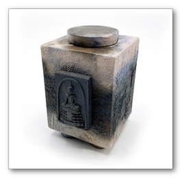Mini urn 24 - met Boeddha