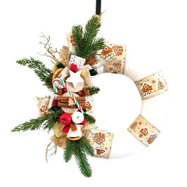 Couronne de Noël Gourmande