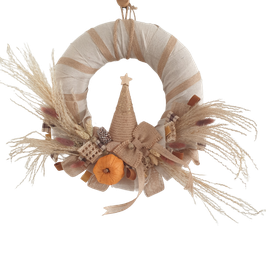Couronne Citrouille beige