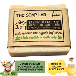 Savon ménager détachant au fiel de bœuf bio