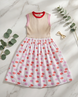 Mustermix Kleid 'Kiss Kiss'