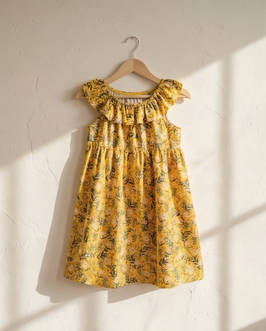 Viskose Kleid 'Summer Flowers'