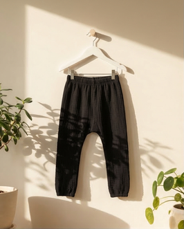 Musselin Hose 'Schwarz'