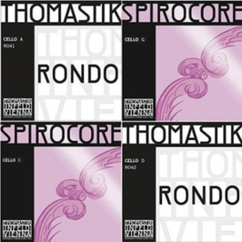 THOMASTIK Rondo струны A+D и SPIROCORE G + C для виолончели - комплектация аккорд из 4-х струн.
