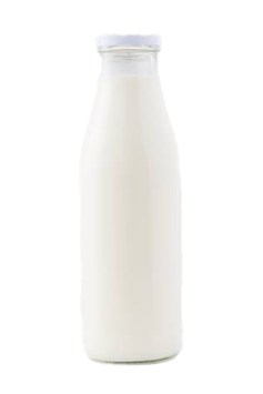 1 Liter frische Milch + Flasche