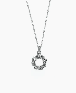 Fio de prata com coroa de marcassitas 13 - RB