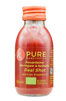 Pure Shot Rote Bete-Traube-Ingwer-Kurkuma 100ml