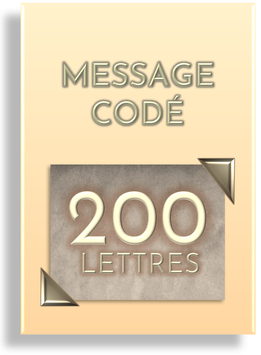 +1 MESSAGE 200 LETTRES