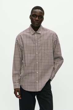 Carter Shirt Minimal Grey Check | Wood Wood | 120.-€