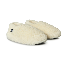 Slipper Natural/Natural | Rue de Wool | 54,95.-€