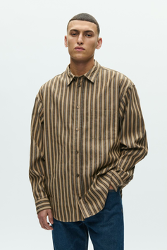 Carter Shirt desert palm stripe | Wood Wood | 120.-€