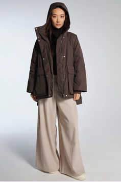 Alma Parka Black Olive | Embassy of Bricks and Logs | 389.-€