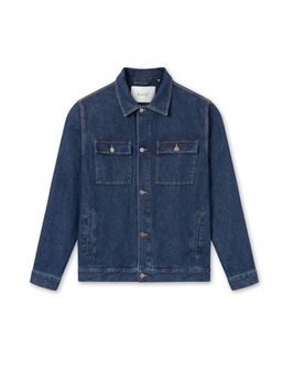 Cluster Jacket Indigo | Forét | 215.-€