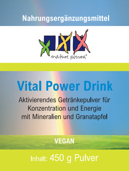 Vital Power Frucht-Drinkpulver | Konzentration, Vitalität