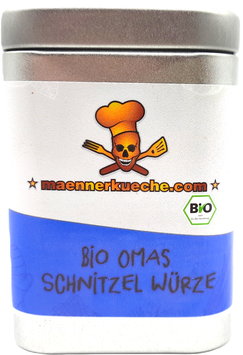 Männerküche Bio Omas Schnitzel Würze Gewürzmischung