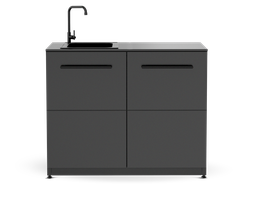 Cozze Element Spülmodul inklusive HPL Platte