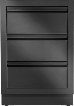 Napoleon Oasis 2er Schubladenschrank schwarz, IM-2DC-MK-1