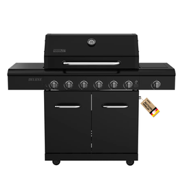 Nexgrill Deluxe Gasgrill mit 6 Brennern und Seitenkochfeld