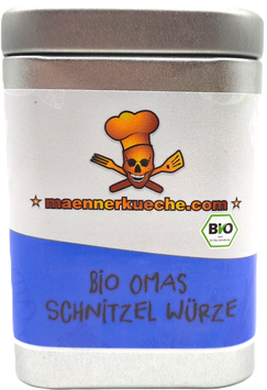Männerküche Bio Omas Schnitzel Würze Gewürzmischung