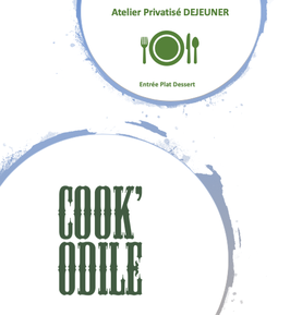 Atelier Privatisé DÉJEUNER - Menu de Saison "CONVIVIAL"