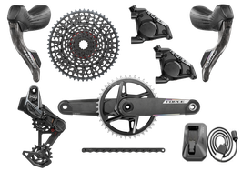 SRAM Mullet Force AXS E1 / X0 Transmission Eagle, 1x12 Gruppe, HRD, Flatmount