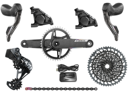 SRAM Mullet Force AXS E1 / X01 Eagle, 1x12 Gruppe, HRD, Flatmount