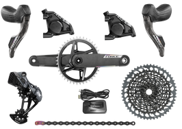 SRAM Mullet Force AXS E1 / GX Eagle, 1x12 Gruppe, HRD, Flatmount