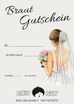 GUTSCHEIN HOCHZEIT - PRINT VERSION