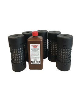 5 microzuilen/gaaskokers met 1 liter Tupoleum® in een doos