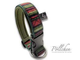 Komforthalsband mit Zugentlastung Dark Stripes