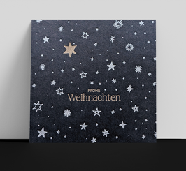 Art. 25.29 / Sterne "Frohe Weihnachten"